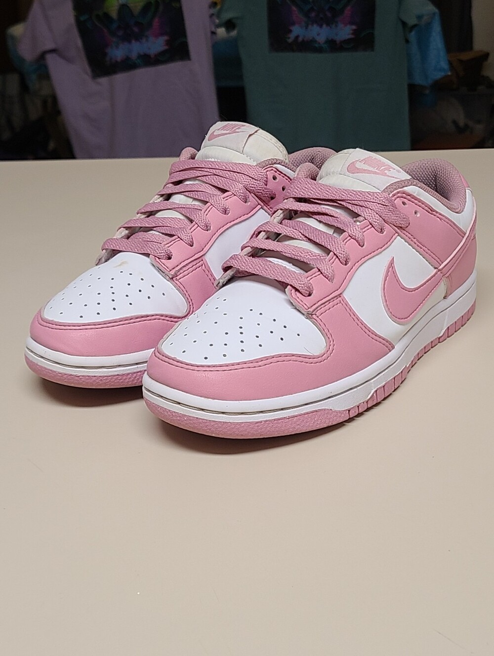 Nike Dunk Low Next Nature White Elemental Pink casual sneakers size 7